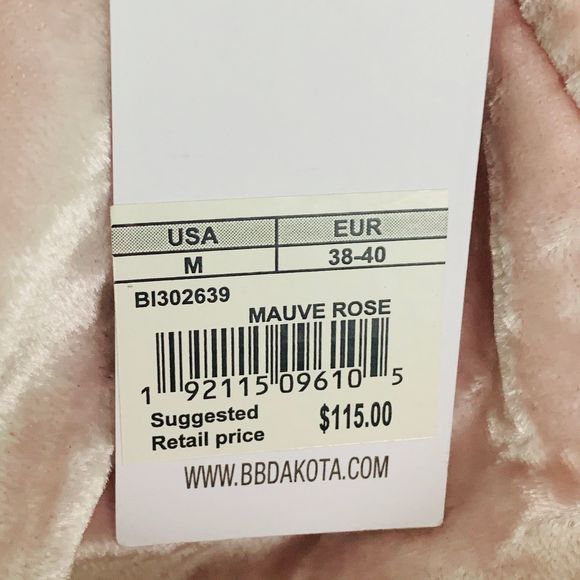 New BB Dakota Velvet Jacket Medium - Picture 5 of 7